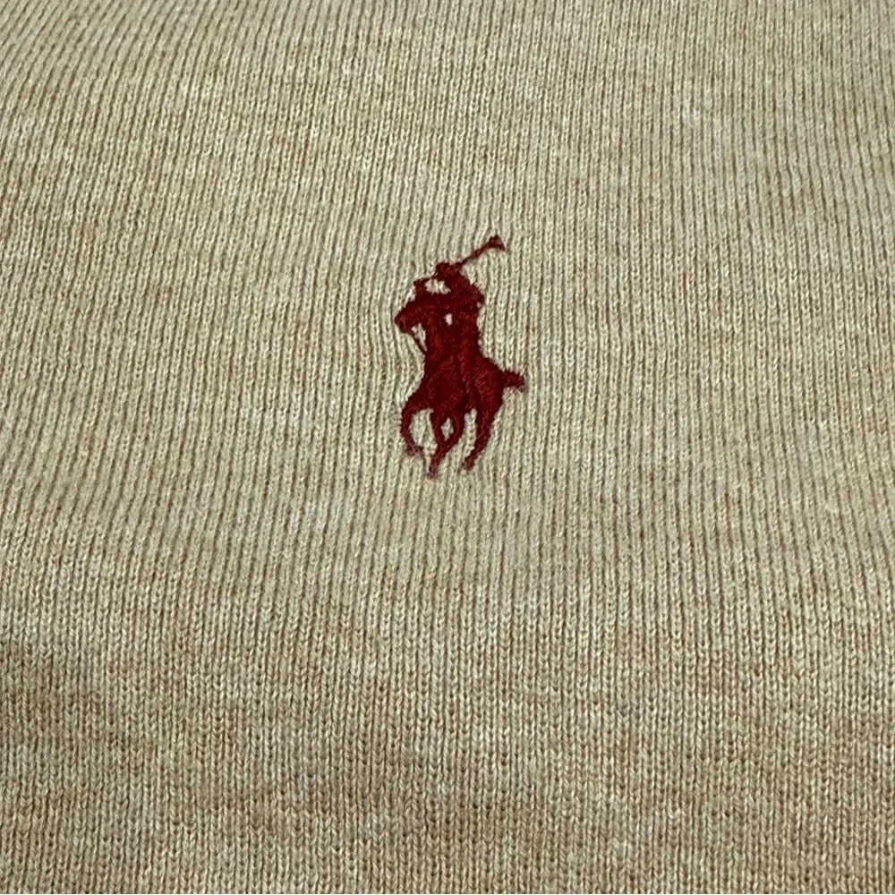 Polo Ralph Lauren Sweater‎ Vest Tan Neutral Teacher Business Casual Men’s 2XB